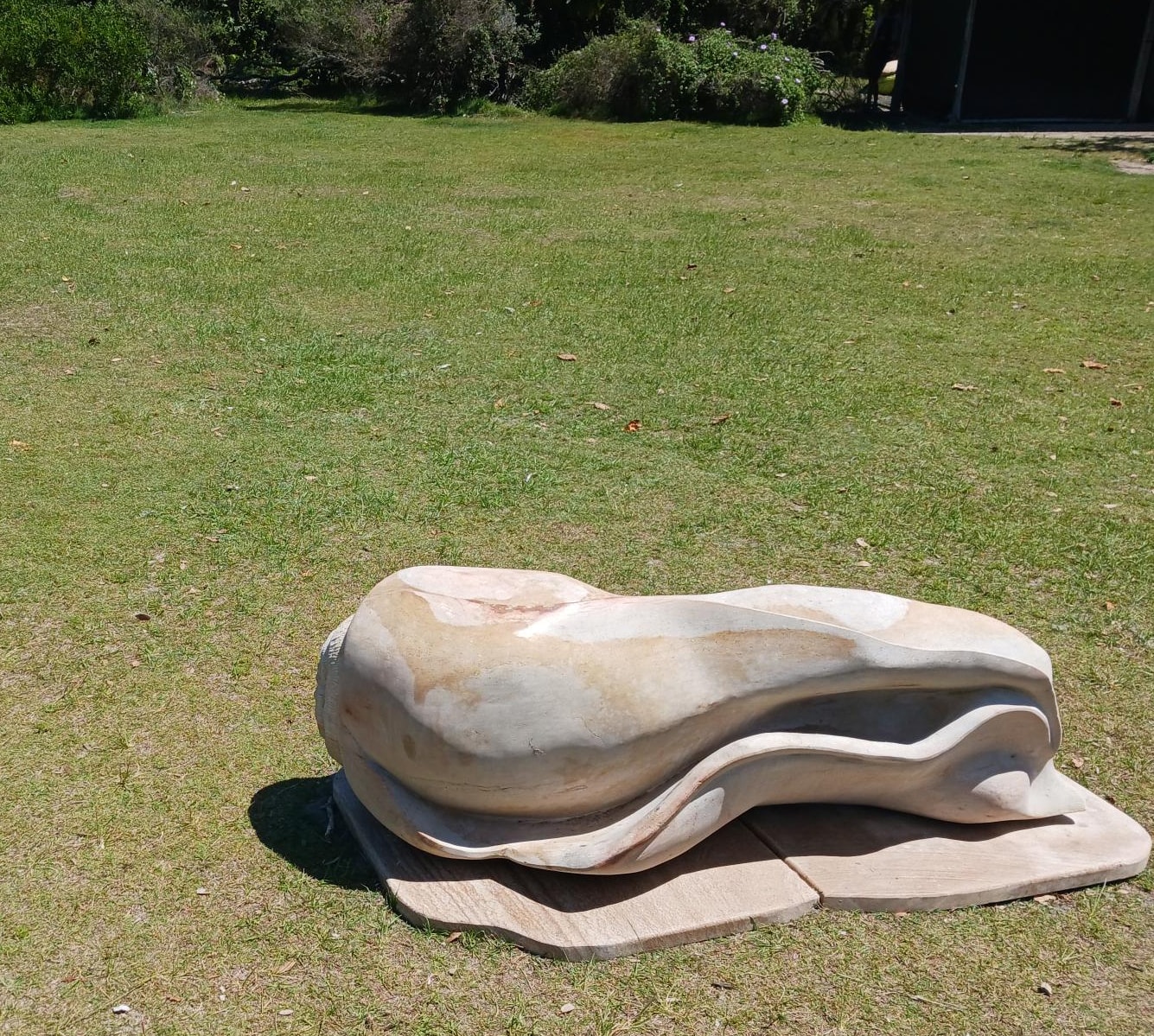 Stone sculpture by Antone Bruinsma Queensland